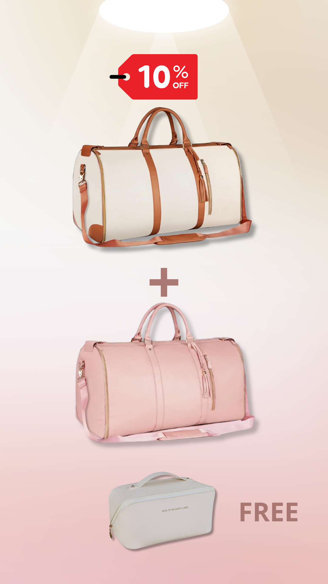 White & Pink