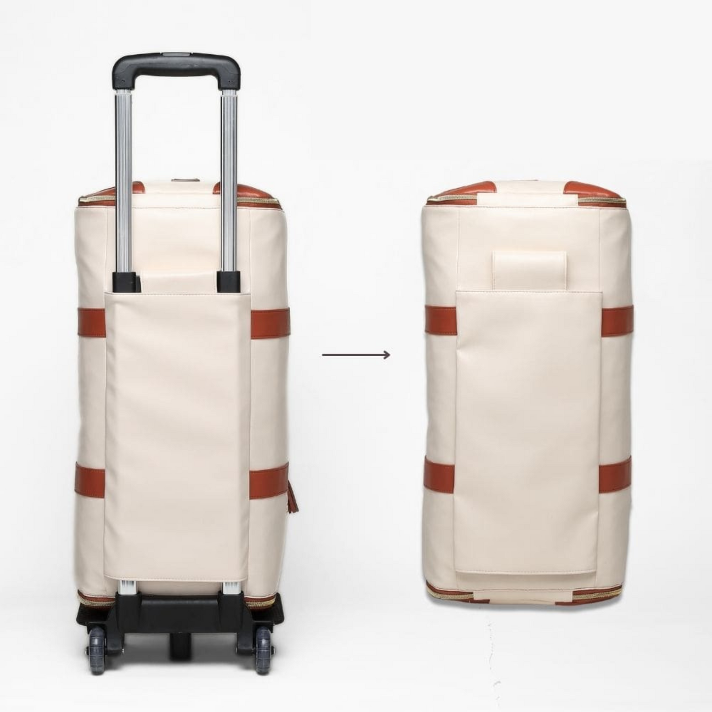 borsa con trolley rimovibile