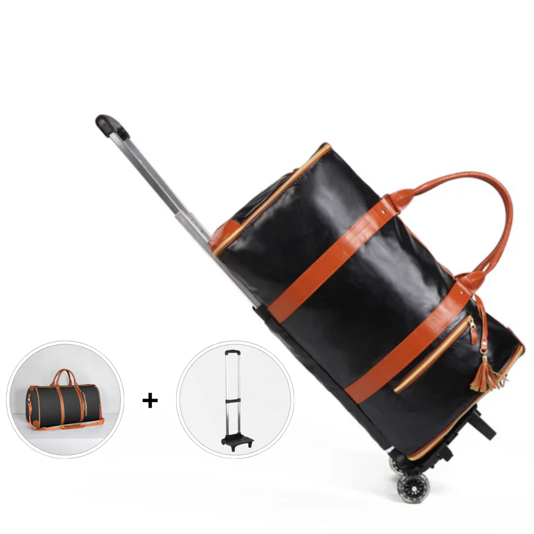 SmarTravel™ Nero Chiaro con Trolley