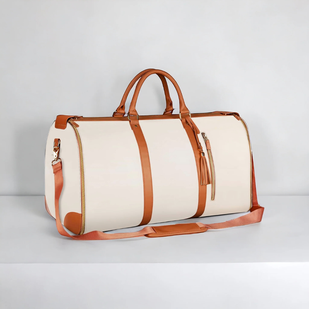 borsa salva spazio per donna colore vaniglia